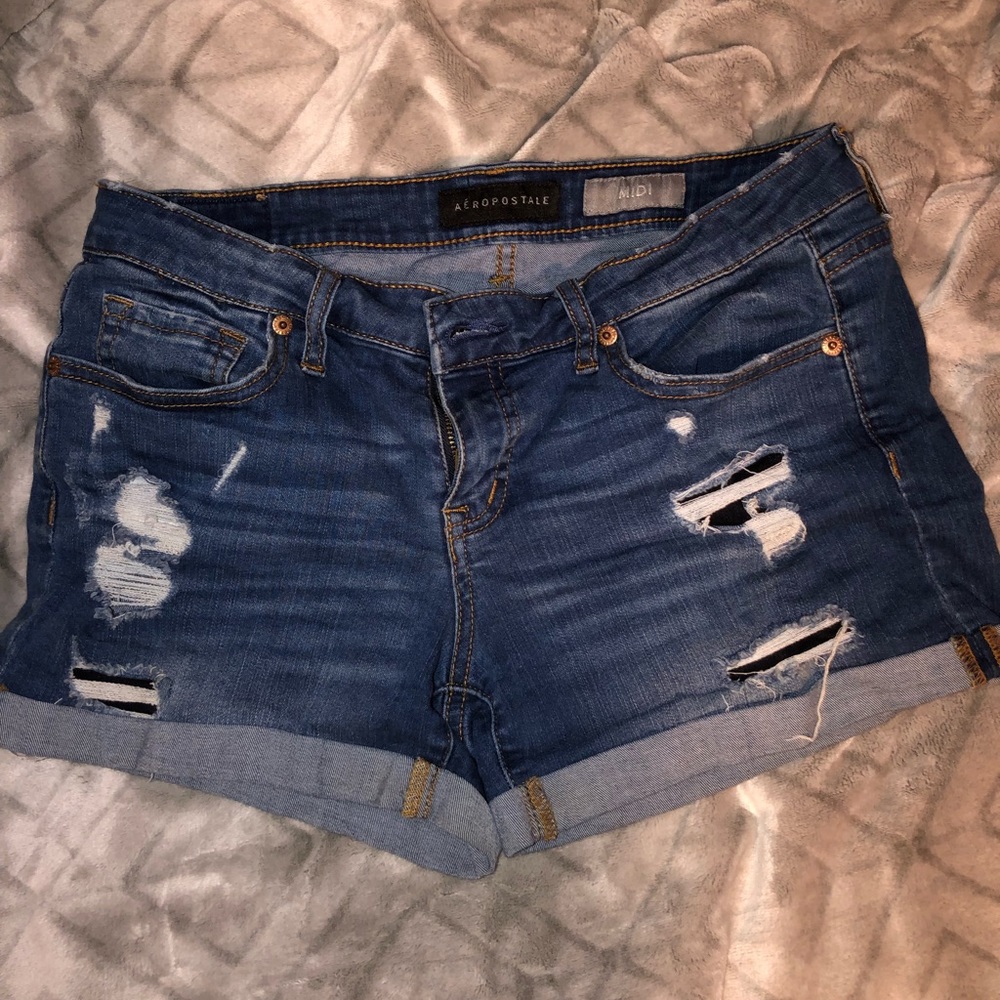 Aeropostale Midi denim shorts